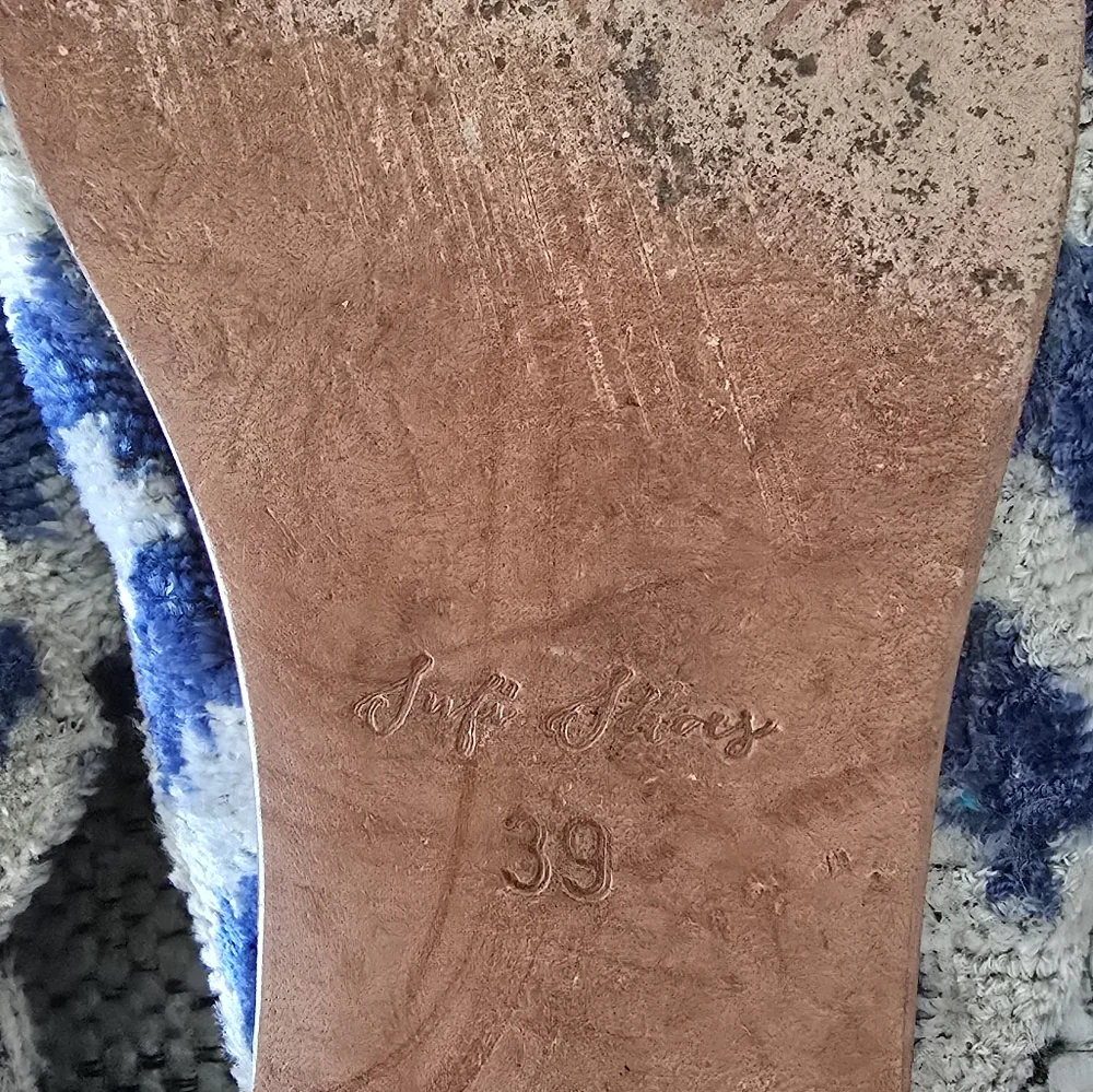 SUFI SHOES Velvet Mules Shoes 39/9 - Picture 6 of 7